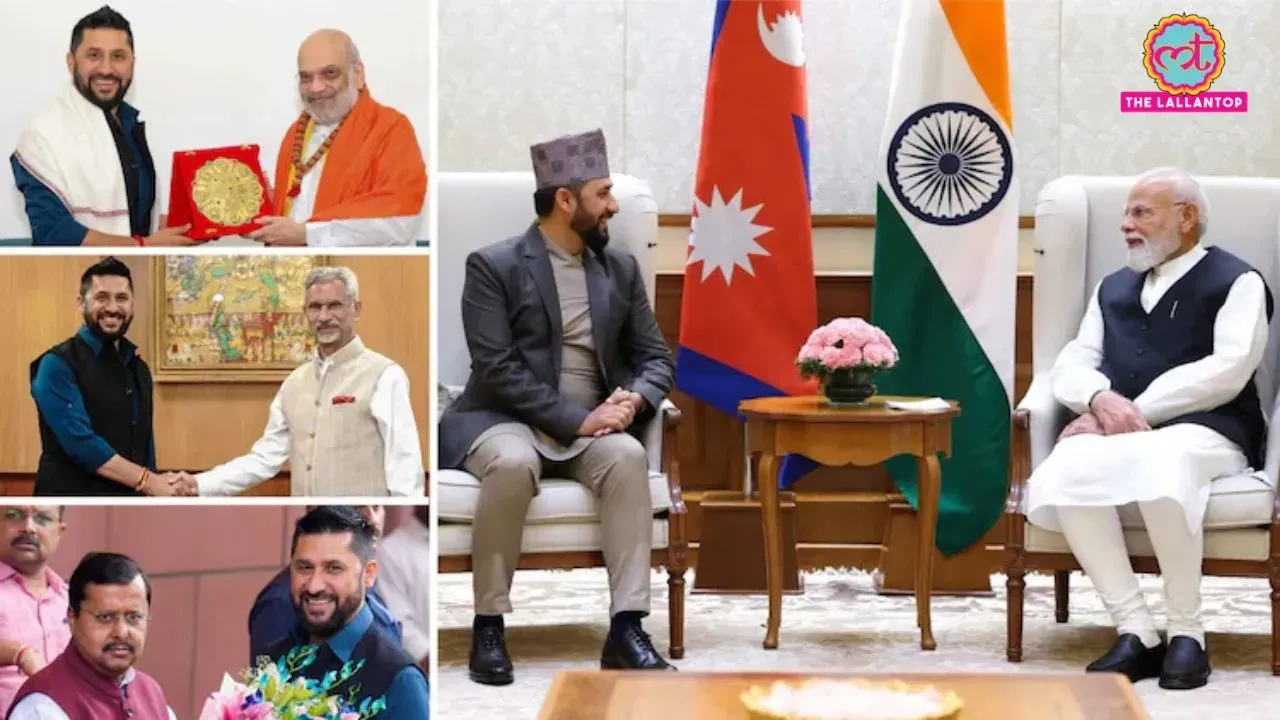 Rabi Lamichhane India Visit
