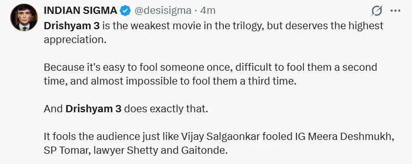 drishyam 3