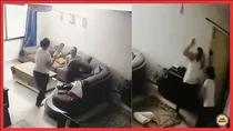 Alwar Woman Beating Man (1)