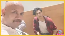 Kiran Gosavi selfie with Aryan Khan
