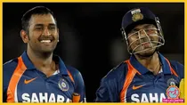 Virender Sehwag with MS Dhoni