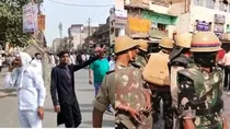 Kanpur violence stone pelting