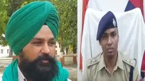 Dilbagh Singh and Lakhimpur Kheri SP