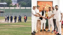 SP-BJP Cricket Match
