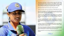 Mithali Raj and her letter