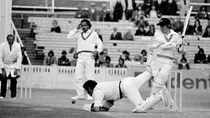 Indian Cricket Team in action in 1975