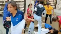 dominos employee beaten up