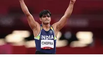 Neeraj Chopra makes new national record.