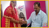 Munger BJP leader Arun Yadav and his wife