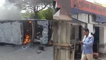 Protests in Aligarh against Agnipath scheme
