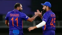 Mohd Shami with Rohit Sharma