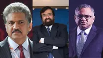 Anand Mahindra, Harsh Goenka and N Chandrasekharan