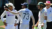 Mohammed Siraj, Tim Paine. Photo: File Photo