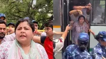 netta dsouza spitting on cops 