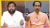 Shiv Sena leader Eknath Shinde (left), Maharashtra CM Uddhav Thackeray (india today)