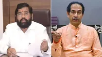 Eknath Shinde with rebel MLAs