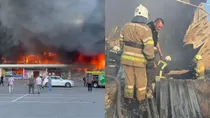 Ukraine mall attack
