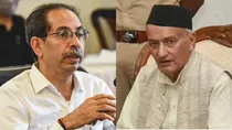 Uddhav Thackerey and Bhagat Singh Koshyari