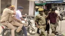 Police and protesters clash in Rajsamand