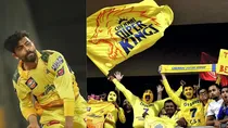 CSK fans and Jadeja