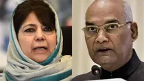Mehbooba Mufti Ram Nath Kovind