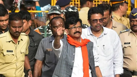 Sanjay raut arrested