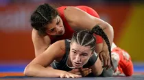 Sakshi Malik during CWG2022