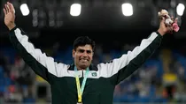 Arshad Nadeem. Photo: AP