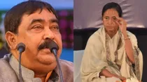 Anubrata Mondal and Mamata Banerjee.