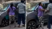 women beating men viral video twitter