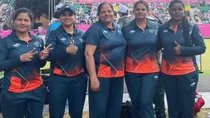 Indian women lawn bowl team 