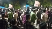 bjp mla bharat patel video viral riot threat police gujarat valsad