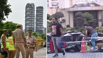 Noida twin towers demolition