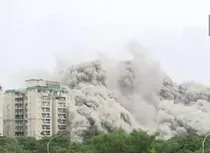 Noida Twin Tower demolition