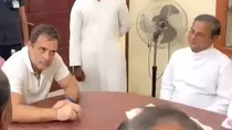 Rahul Gandhi meets controversial priest