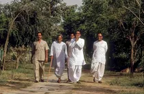 Rahul Gandhi and Former PM Chandra Shekhar