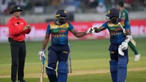 Sri Lanka batting against Pakistan