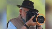 PM Modi with camera