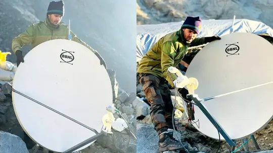 worlds highest battlefield Siachen Glacier now has satellite internet 