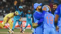 Glenn Maxwell Freakish run out