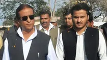 Azam Khan and Abdullah Azam Khan