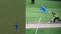 Virat Kohli brilliant fielding to dismiss Tim David and Pat Cummins