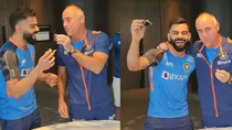 Virat Kohli celebrates 34th birthday with Paddy Upton in Australia