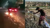 ragpicker killed car stunt gurgaon