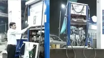 up police caught meerut fuel scam chip in machine