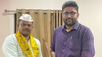 Kesarisinh Solanki joined AAP