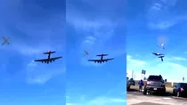 US dallas state of Texas Two fighter planes collided 