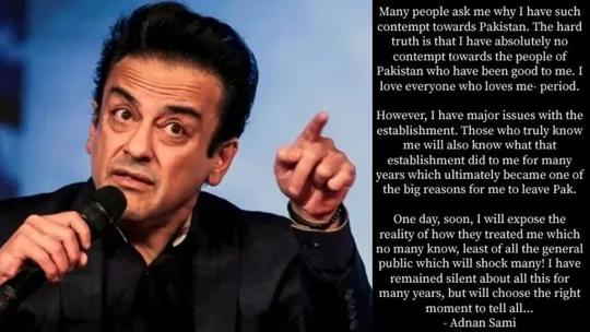 adnan sami, pakistan