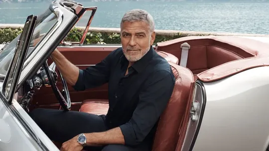 george clooney, airline ad,