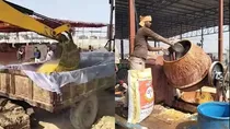 Bulldozer, Bhind, MP, Bhandara